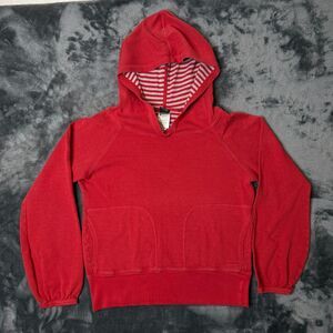 Patagonia Women's Organic Cotton Red Pullover Long Sleeve Size Medium